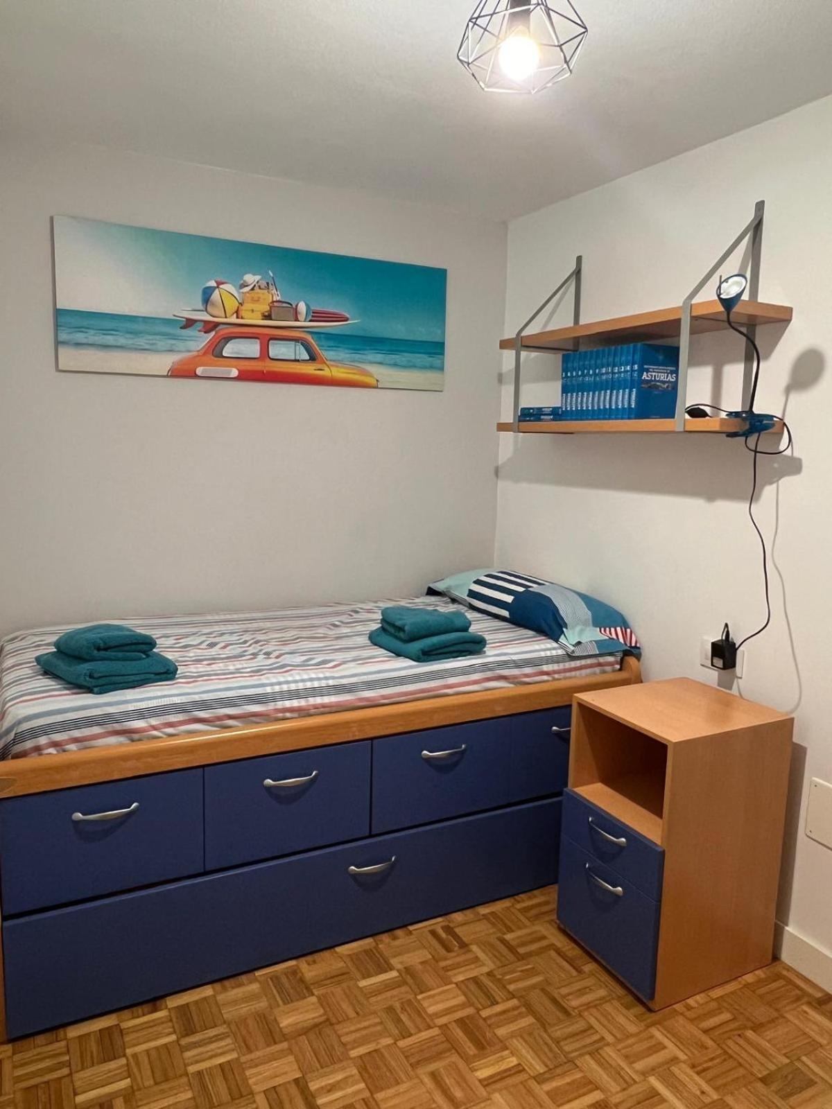Ferienwohnung Piso Playa Gijón Zimmer foto